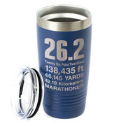 Running 20 oz. Double Insulated Tumbler - 26.2 Math Miles