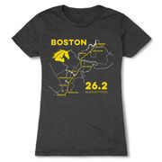 Women's Everyday Runners Tee - Boston Route