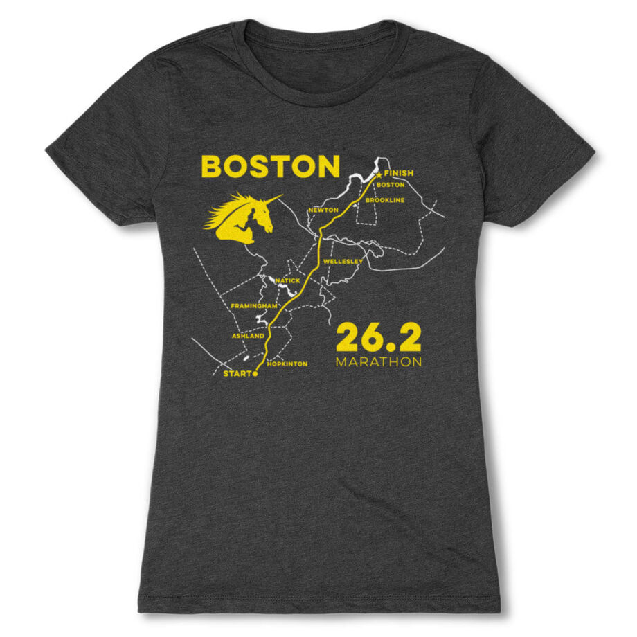 Women's Everyday Runners Tee - Boston Route