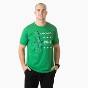 Running Short Sleeve T-Shirt - Chicago Route