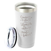 Running 20 oz. Double Insulated Tumbler - Courage To Start