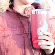 Running 20oz. Double Insulated Tumbler - Runner Girl Yin Yang