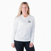 Women's Long Sleeve Tech Tee - Gone For a Run&reg; Logo - Mini