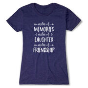 Women's Everyday Runners Tee - Miles of Friendship Mantra