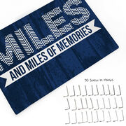 Running Large Hooked on Medals Hanger - Miles and Miles of Memories