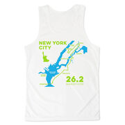 Men's Running Performance Tank Top - New York City Route