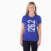 Women's Everyday Runners Tee 26.2 Marathon Vertical