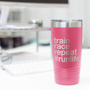 Running 20oz. Double Insulated Tumbler - Train Race Repeat
