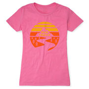 Women's Everyday Runners Tee - Run Trails Sunset