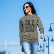 Running Raglan Crew Neck Pullover - 26.2 Math Miles