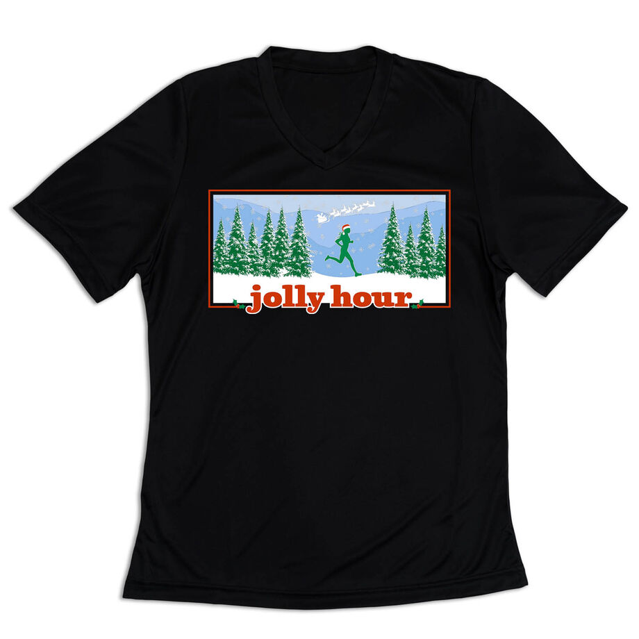 Women's Short Sleeve Tech Tee - Jolly Hour