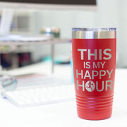 Running 20oz. Double Insulated Tumbler - This Is My Happy Hour