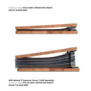Premier Wood BibFOLIO® Race Bib Album - Male Runner