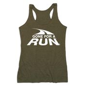 Women's Everyday Tank Top - Gone For a Run&reg; White Logo