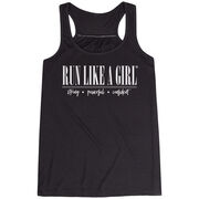 Flowy Racerback Tank Top - Run Like A Girl&#174;