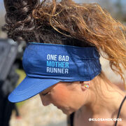 Running Comfort Performance Visor - One Bad Mother Runner