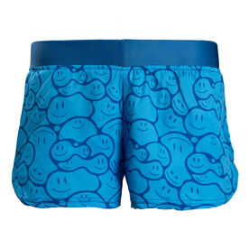 Running Streaker Shorts - Drippy Smiles 2" Inseam