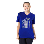 Women's Short Sleeve Tech Tee - Smile Every Mile
