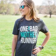 Running Short Sleeve T-Shirt - One Bad Mother Runner (Bold)