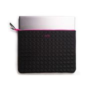 Krystyna Computer Case - Black/Pink