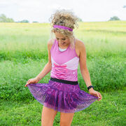 Long Hair Runner Running Outfit