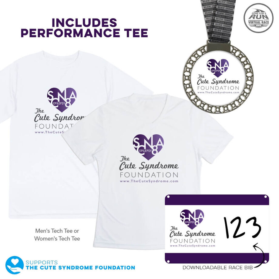 Virtual Race - The Cute Syndrome Foundation Virtual 5K (2023)
