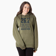 Statement Fleece Hoodie -  26.2 Math Miles