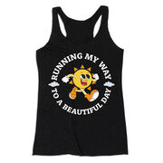 Women's Everyday Tank Top - Running My Way to a Beautiful Day