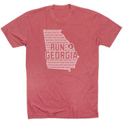 Running Short Sleeve T-Shirt - Run Georgia