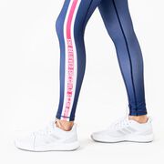 Women's Performance Side Pocket Tights - She Believed She Could