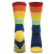 Socrates&reg; Mid-Calf Performance Socks - Carpe Diem