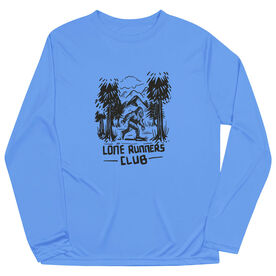 Men's Running Long Sleeve Performance Tee - Lone Runners Club