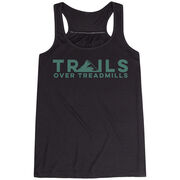 Flowy Racerback Tank Top - Trails Over Treadmills