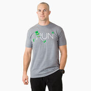 Running Short Sleeve T-Shirt - Let's Run Lucky