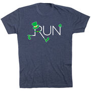 Running Short Sleeve T-Shirt - Let's Run Lucky