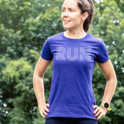 Women's Everyday Runners Tee - Run Lines