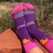 Socrates&reg; Mid-Calf Performance Socks - Happy Hour