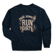 Running Raglan Crew Neck Pullover - Run Dirty