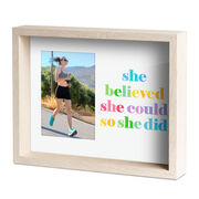 Running Premier Frame - She Believed She Could So She Did