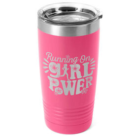 Running 20oz. Double Insulated Tumbler - Running On Girl Power