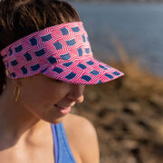 Running Comfort Performance Visor - USA Patriotic