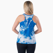 RunTechnology&reg; Performance Tank Top - Blue Sky Tie-Dye