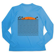 Women's Long Sleeve Tech Tee - Chasing Sunsets