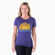 Women's Everyday Runners Tee - Here Comes The Sun