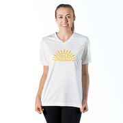 Women's Short Sleeve Tech Tee - Live In The RunShine