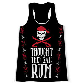 Women's Performance Tank Top - Thought They Said Rum