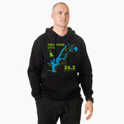 Statement Fleece Hoodie - New York City Route