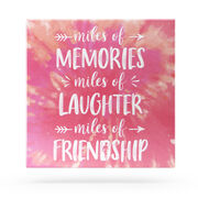 Running Canvas Wall Art - Miles of Friendship