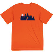 Men's Running Short Sleeve Performance Tee - Moonlit Run (Male)