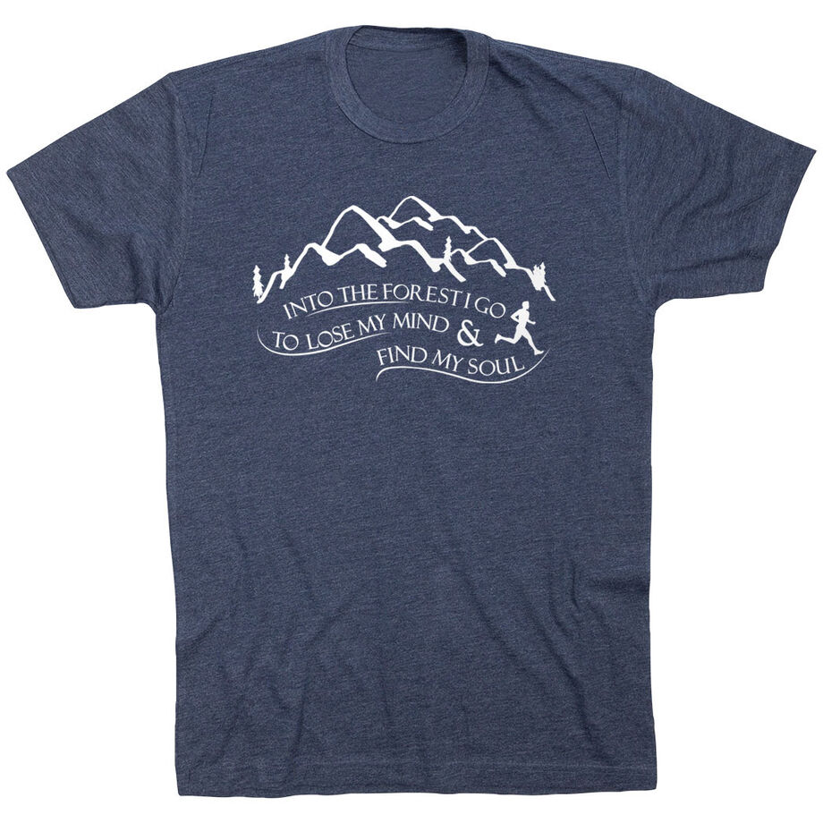 Running Short Sleeve T-Shirt - Into the Forest I Go